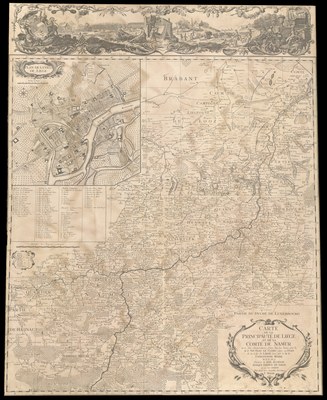 Carte de la Principauté de Liège et du Comté de Namur [1747]