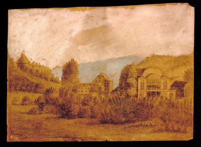 Casino du Val Ste-Anne, chapelle de la Chantoire, usine des Surdents