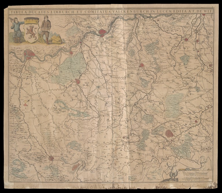 Gravure coloriée et illustrée [1680-1700]