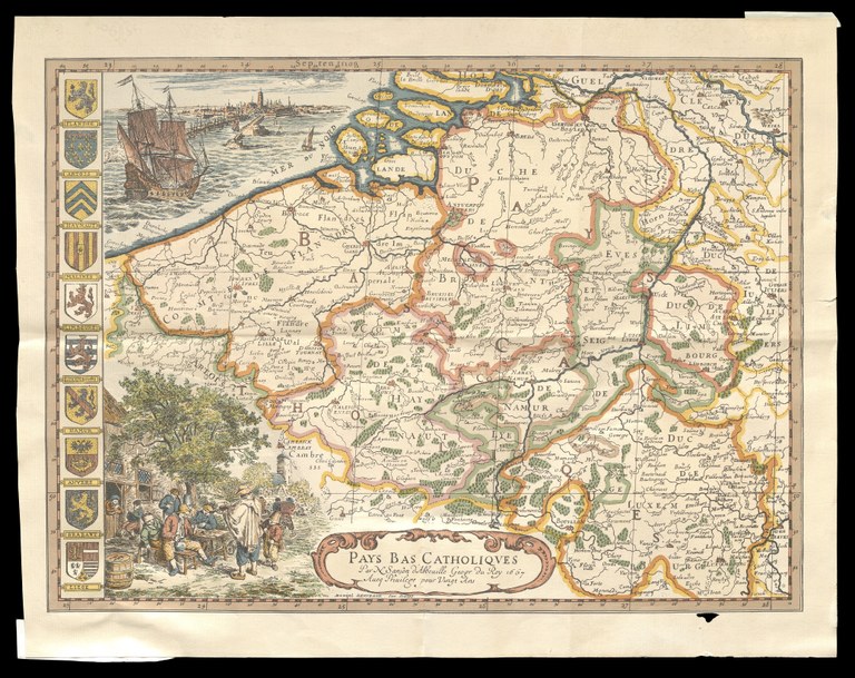 Pays Bas catholiques 1667