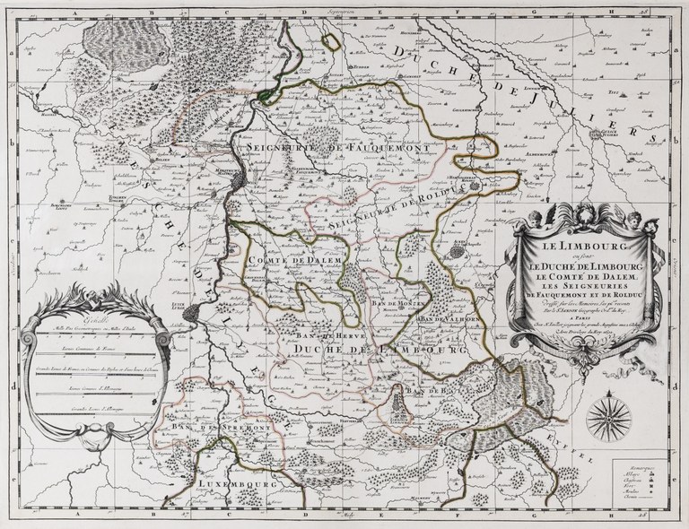 Le Duché de Limbourg, le Comté de Dalem, les Seigneuries de Fauquemont et de Rolduc Ville de