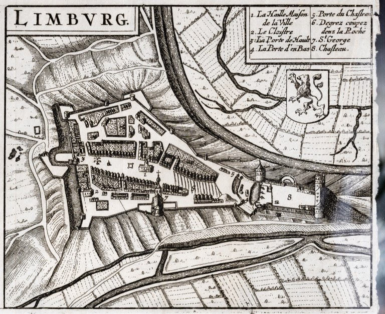 Plan géométral de Limbourg