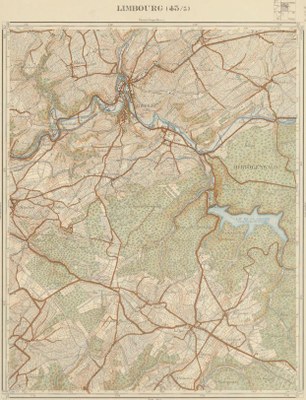 Limbourg - Institut cartographique militaire - 1931