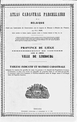 Matrice de la Ville de Limbourg - 1864