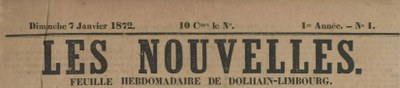 Feuilletez le tout premier numéro des "Nouvelles"