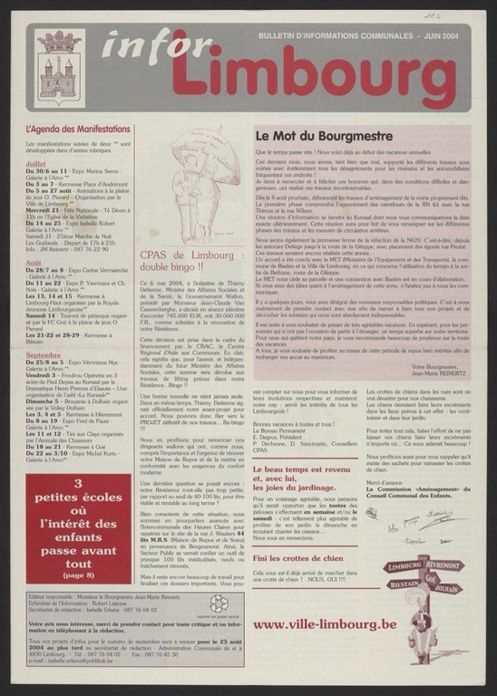 Infor Limbourg - 2004 - Juin