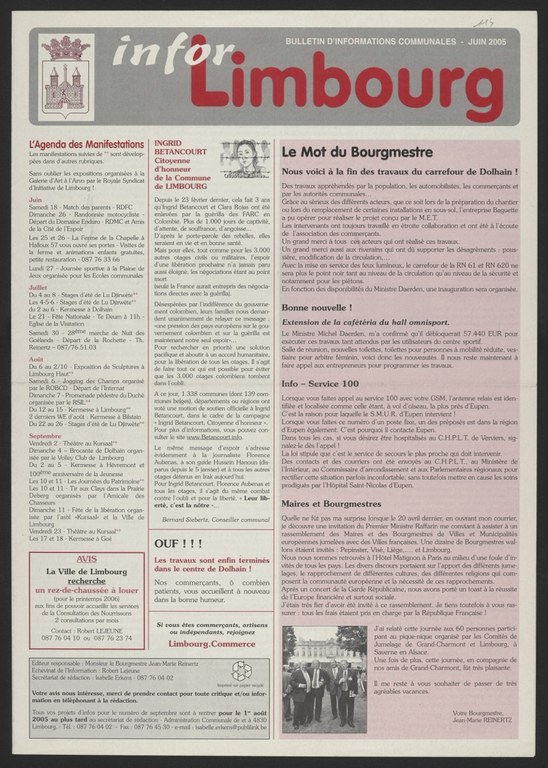 Infor Limbourg - 2005 - Juin