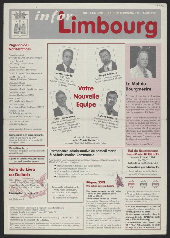 Infor Limbourg - 2001 - Avril