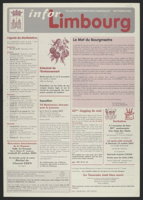 Infor Limbourg - 2003 - Septembre