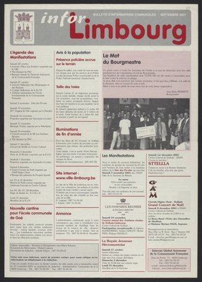 Infor Limbourg - 2001 - Septembre