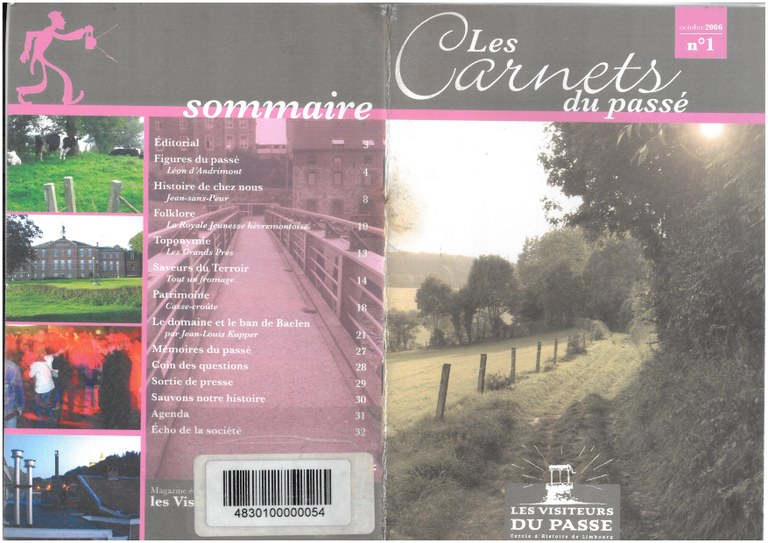 Les Carnets du Passé - N°1(Octobre 2006)
