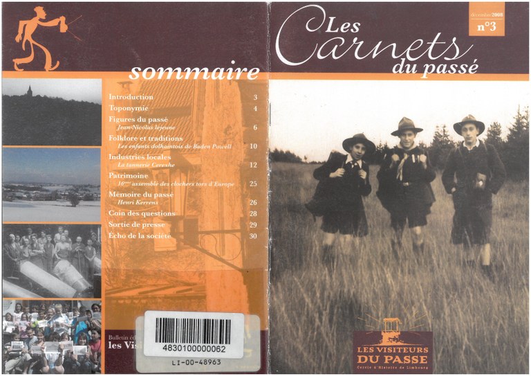 Les Carnets du Passé - N°3 (Décembre 2008)