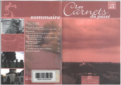 Les Carnets du Passé - N°4 (juin 2008)
