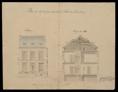 L'école primaire de la Ville de Limbourg. Début du XIXe siècle