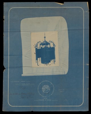 Projet d'urinoir place d'Andrimont  à Limbourg. 29 avril 1910