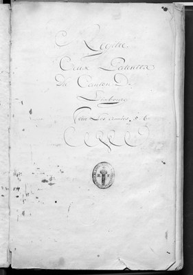 Registre aux patentables de la Ville de Limbourg 1796-1798 - Extrait
