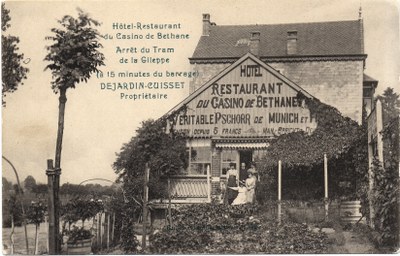 Casino de Béthane vers 1920