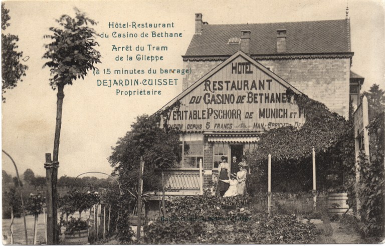 Casino de Béthane vers 1920