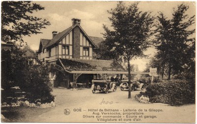 Hôtel de Béthane vers 1920