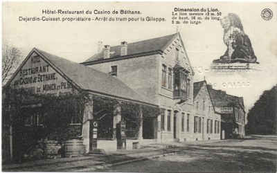 Hôtel-restaurant du casino vers 1920