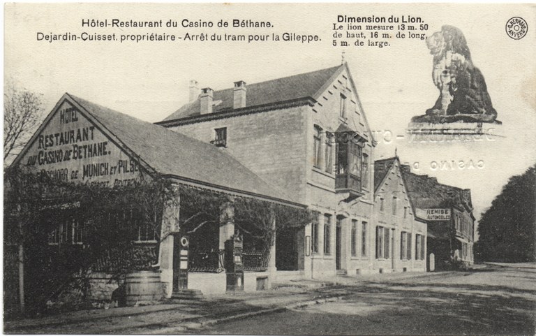 Hôtel-restaurant du casino vers 1920