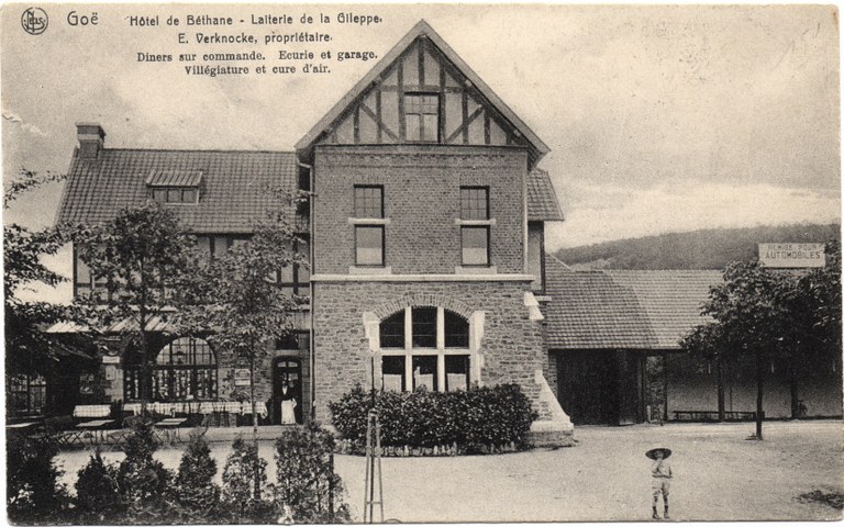 L'hôtel de Béthane vers 1903