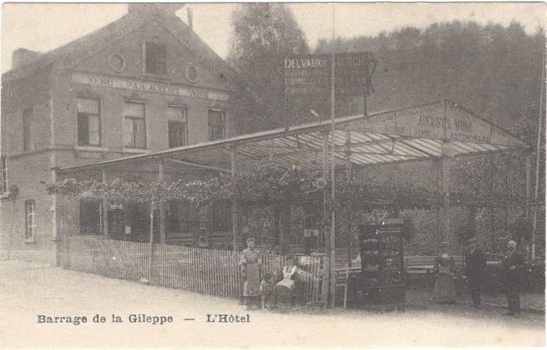 L'hôtel de la Gileppe vers 1910