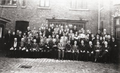 photo du personnel des filatures de Dolhain