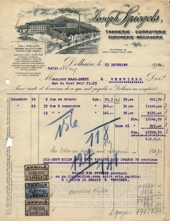Feuille de commande