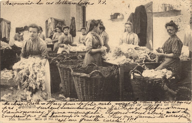 Trieuses de laine
