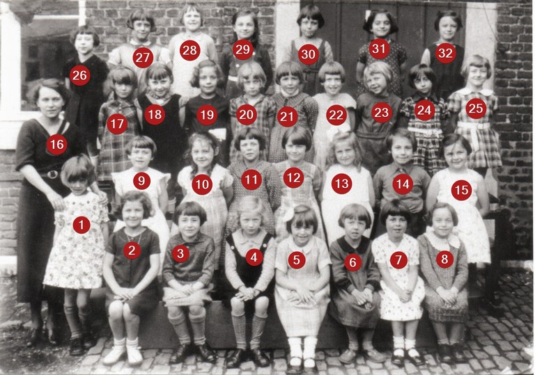 Classe des filles 1950