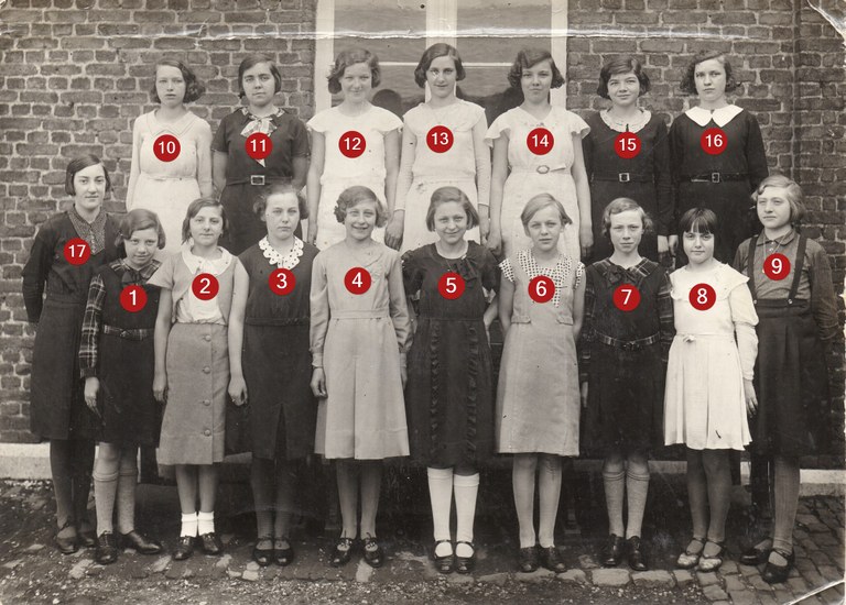 Classe en 1934