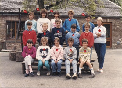 Les 5e et 6e primaires en 1987