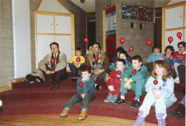 Visite des représentants de Cormaïa (Roumanie) en 1989-90