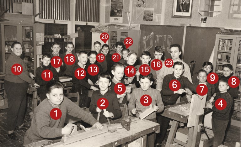 Classe de menuiserie - 1ère année