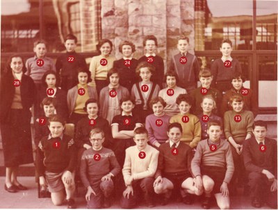 Classe mixte vers 1980