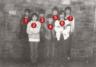 Classe des 1ères secondaires B - 1983-1984