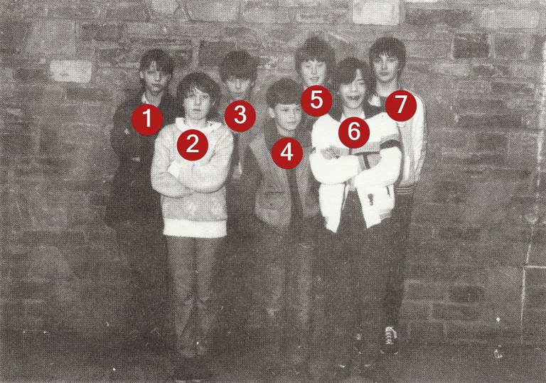 Classe des 1ères secondaires B - 1983-1984