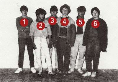Classe des 3èmes secondaires professionnelles - 1983-1984