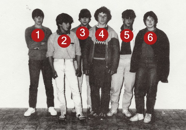 Classe des 3èmes secondaires professionnelles - 1983-1984