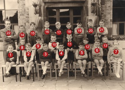 Les premières primaires garçons - 1953-1954