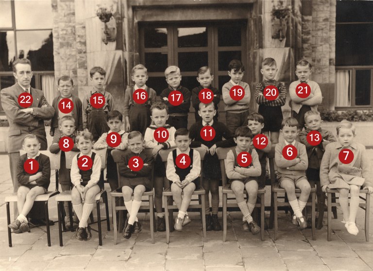 Les premières primaires garçons - 1953-1954