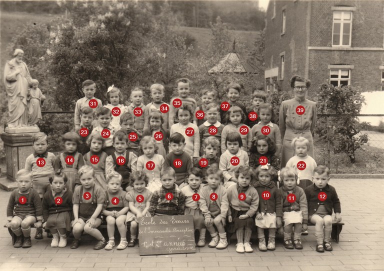 Les 1ere et 2eme années gardiennes (1953)