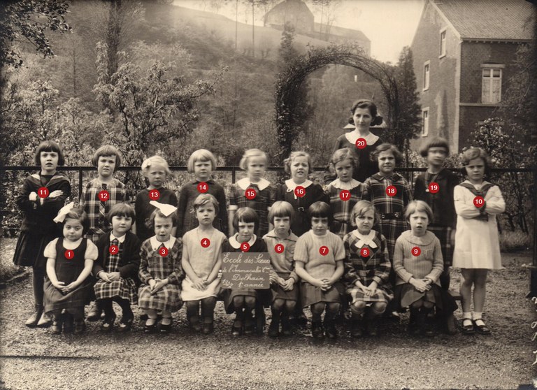 Classe de 1ère primaire - 1937