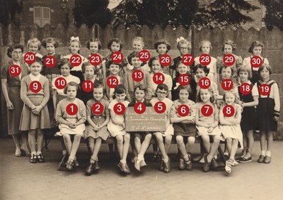 Les 3e et 4e années en 1952
