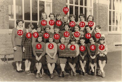 les 5e et 6e en 1955