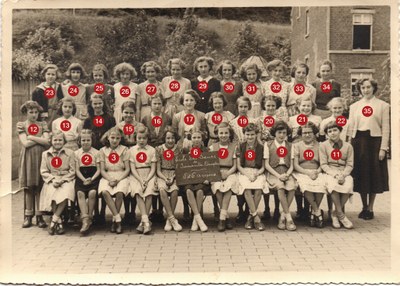 Les 5e et 6e primaires en 1951-1952