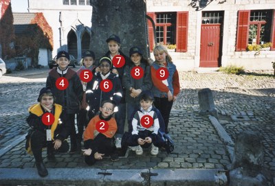 Groupes sur la place Saint-Georges