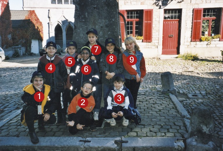 Groupes sur la place Saint-Georges