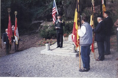 Discours d'un officier américain
